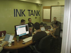 Team Fluxus at work